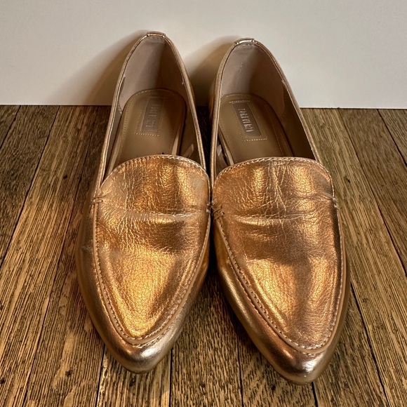 Brand New Forever 21 Rose Gold Pointed Toe Loafer. - Picture 6 of 6